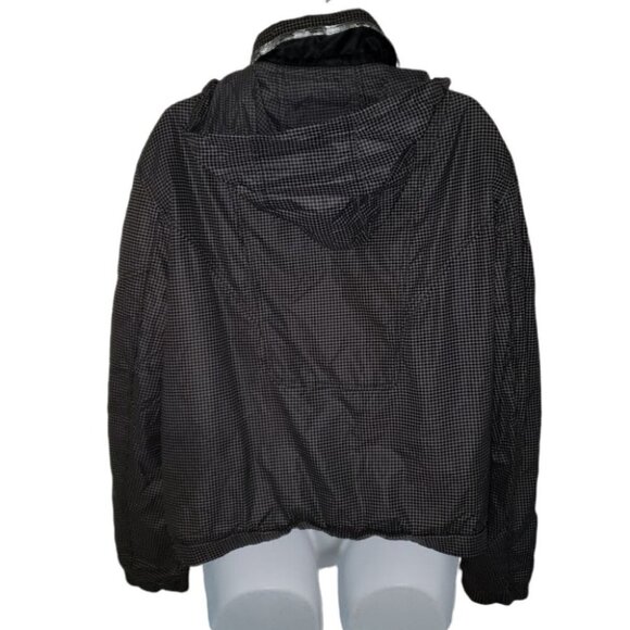 𝅺Armani Exchange Hooded Nylon Ripstop Lightweight City Wind Jacket - Women's - Picture 6 of 12